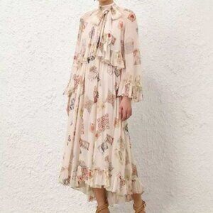 ZIMMERMAN Tiered Dress